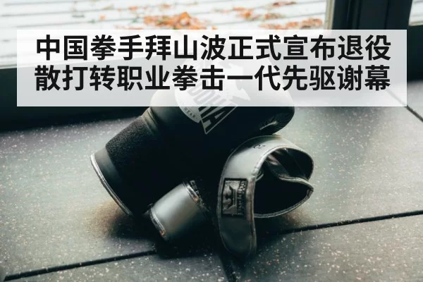 boxing gloves